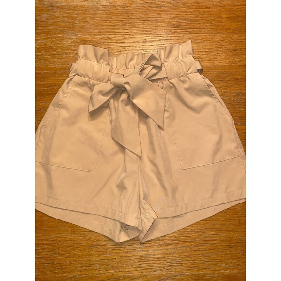 Shein Paperbag Waist Shorts-S - Picture 1 of 3